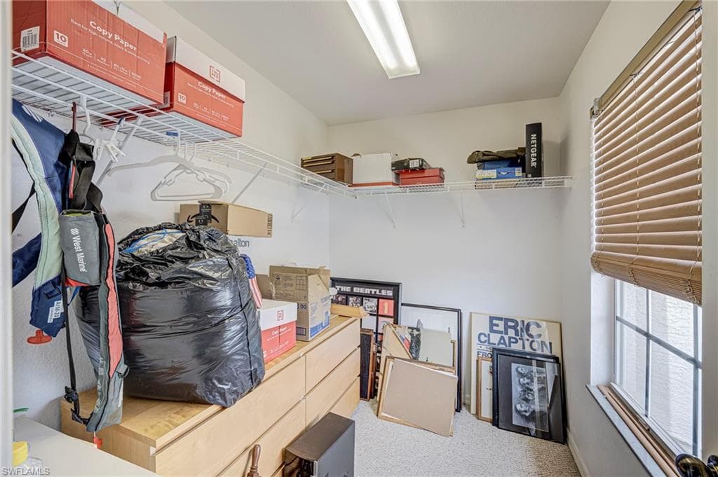 Guest bedroom #2 has a large walk in closet!