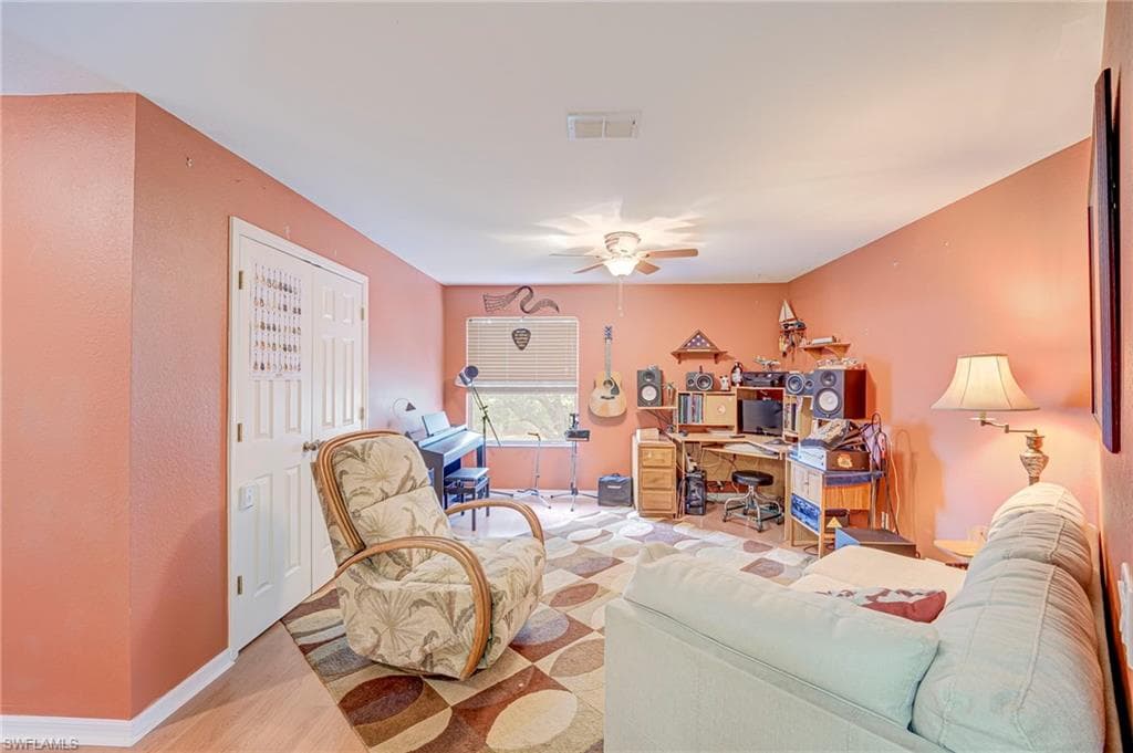 Upstairs loft