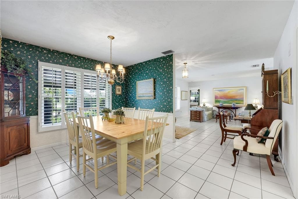 "Formal" dining area is perfect for those special occasions when family and friends gather together!