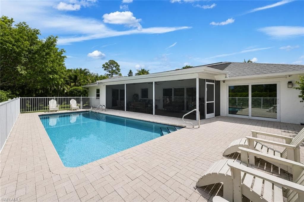 Spacious pool deck allows for plenty of room for entertaining or relaxing!