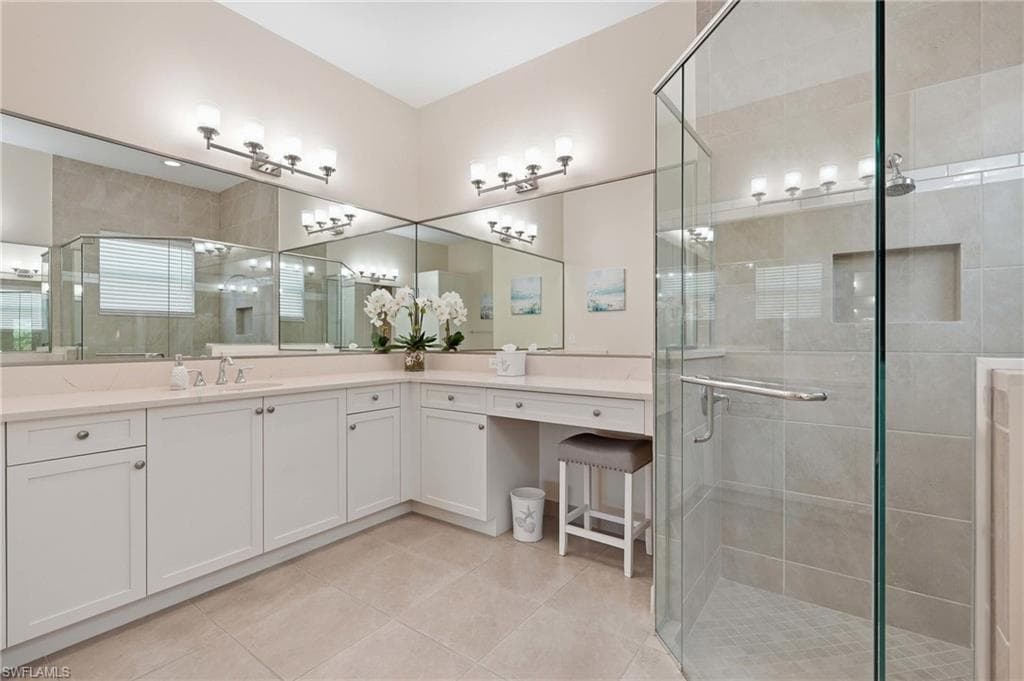 Another view of the primary bathroom.