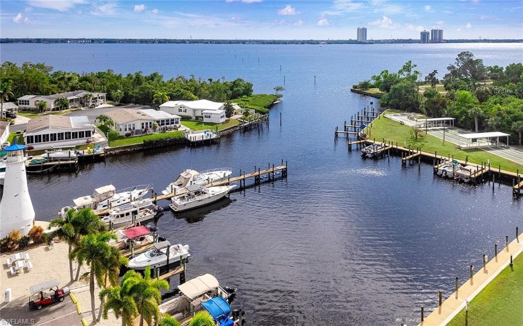 Marina with Direct Gulf Access