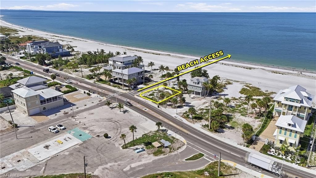 Beachfront property featuring direct beach access