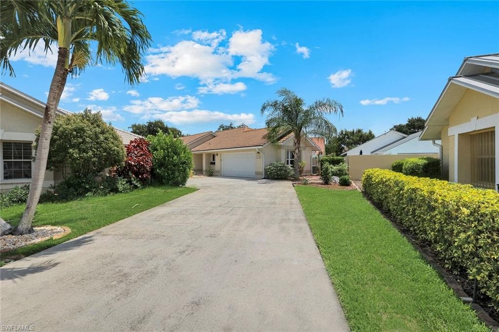 Extra long driveway