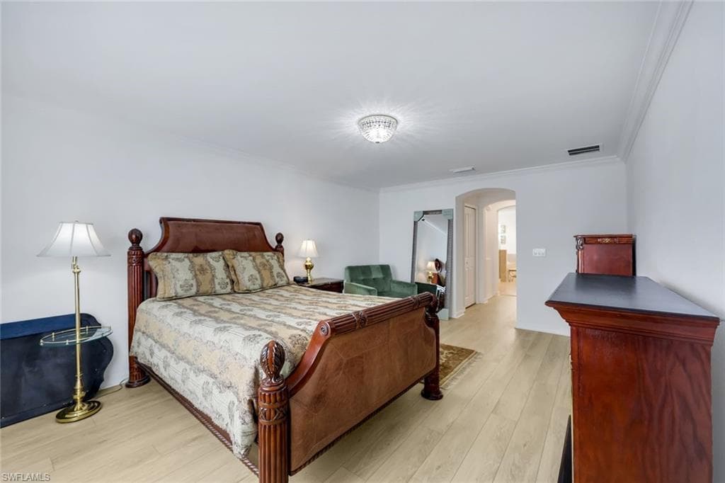 large primary suite