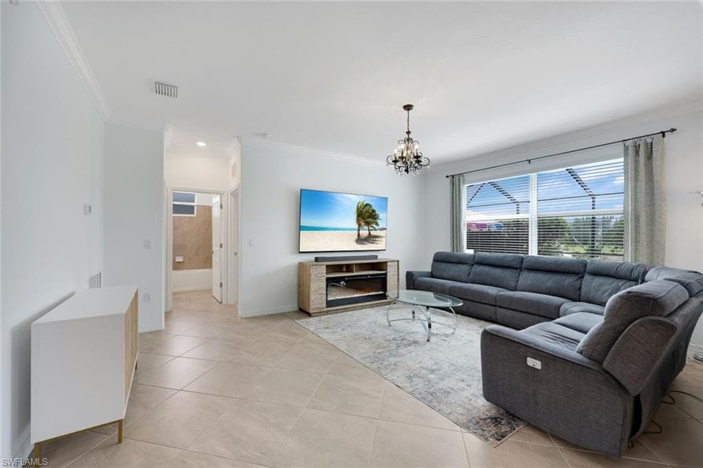 located off kitchen area