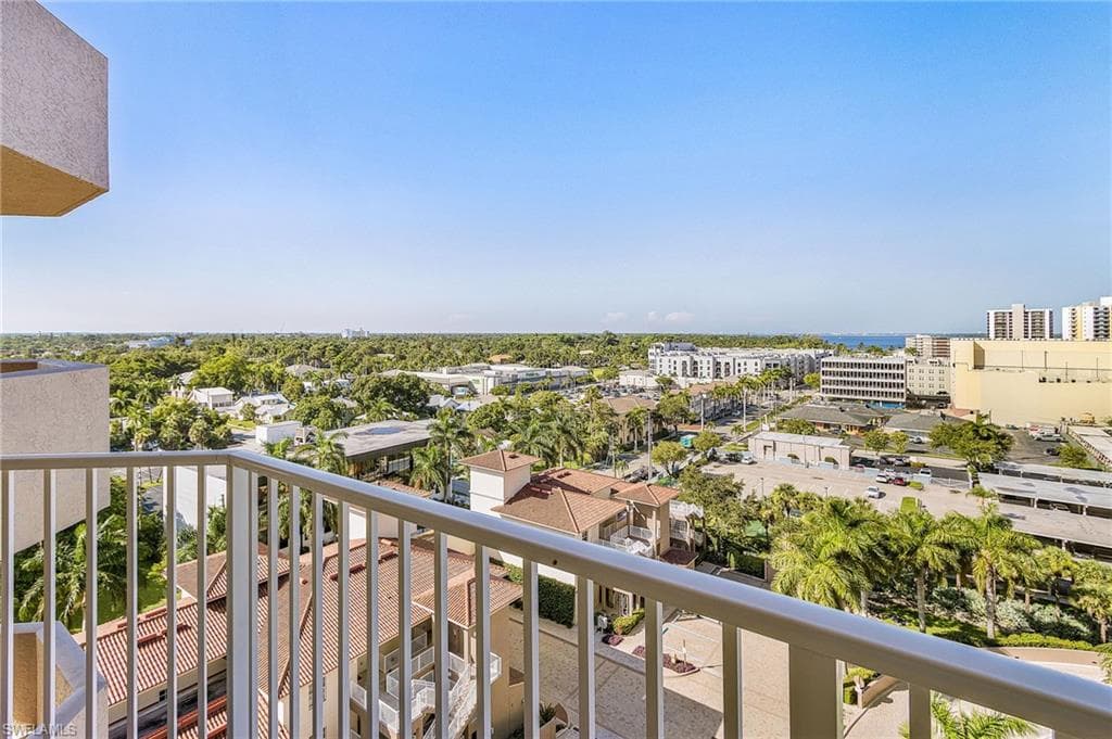 Guest balcony view