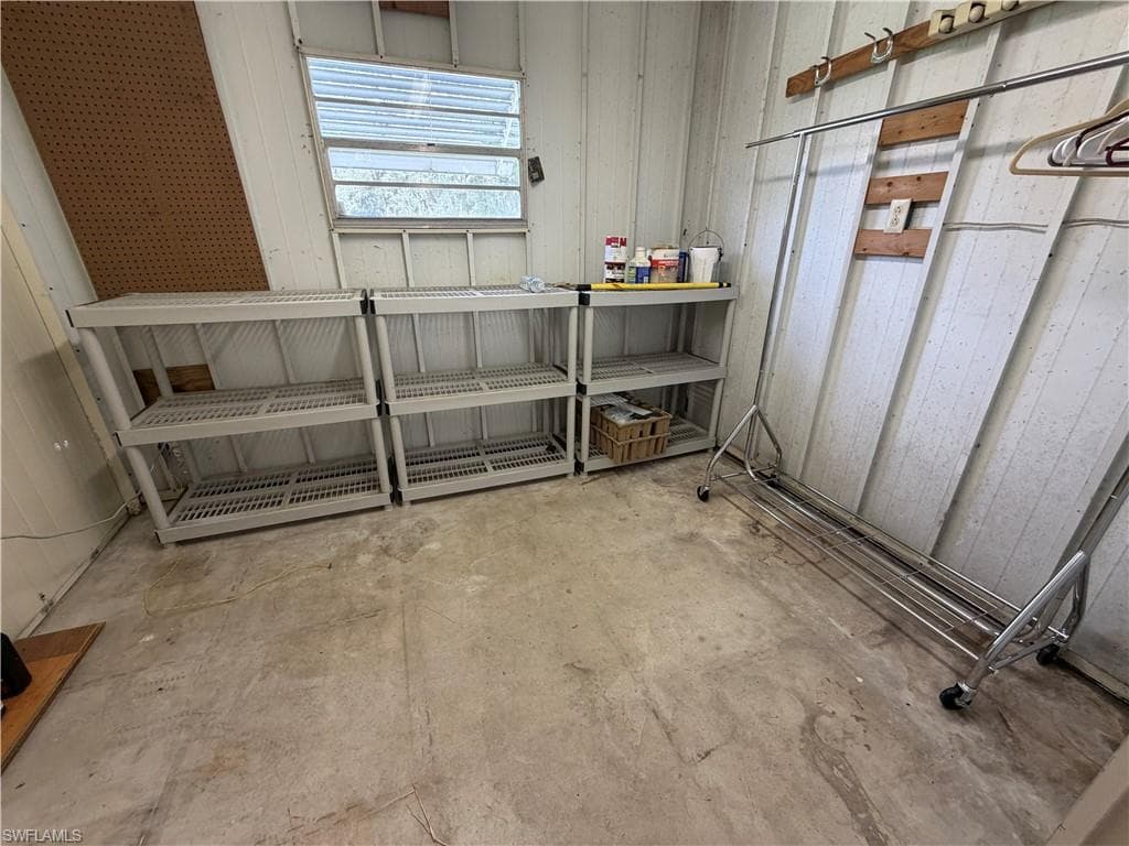 Another area for workshop, etc.