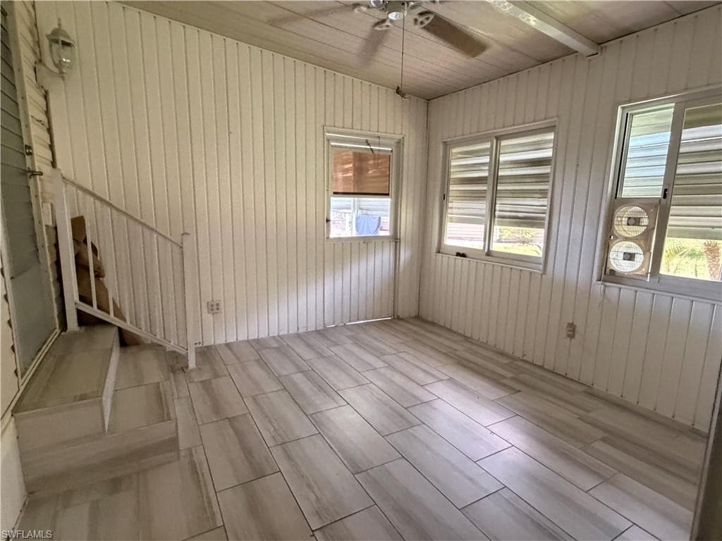 Florida Room adjacent to carport
