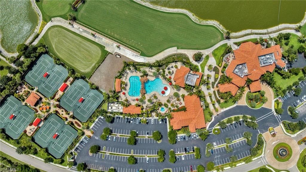 Bird's Eye View Of Country Club