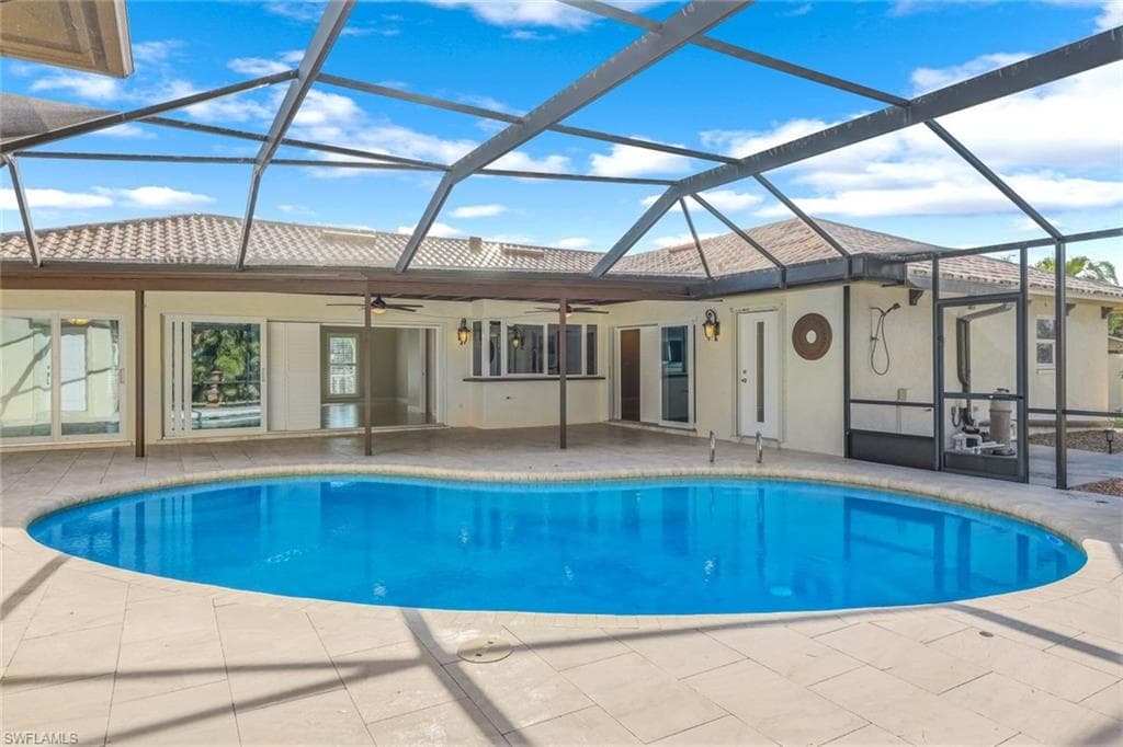 View of swimming pool