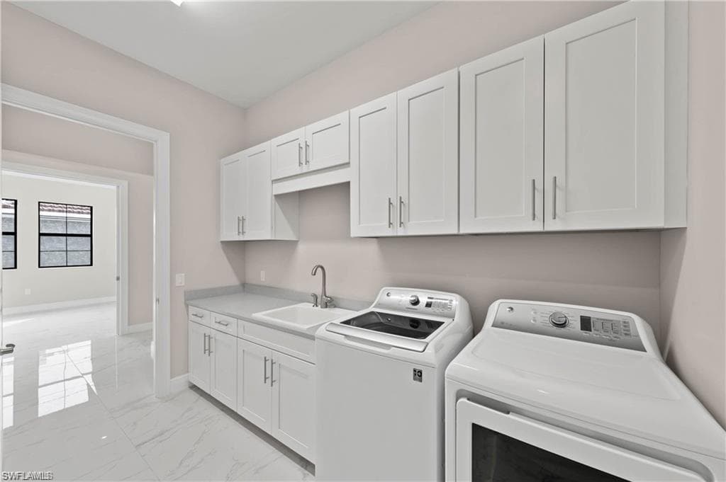 Oversize laundry with sink
