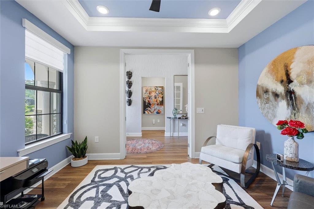 Could also be formal dining or 4th bedroom