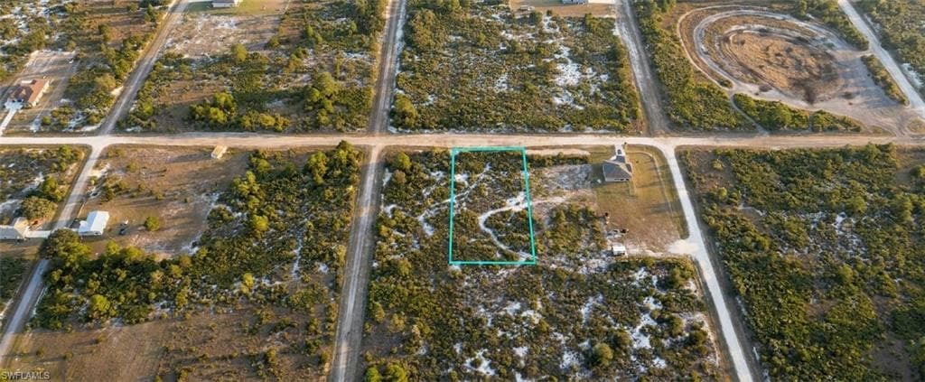 Expansive undeveloped lot featuring natural vegetation and street access