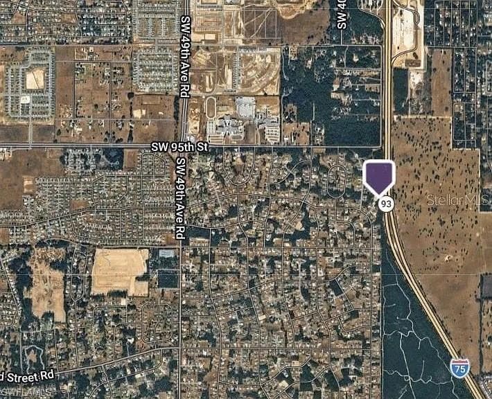 Satellite Map. Presenting an aerial perspective of the property's location and surrounding infrastructure