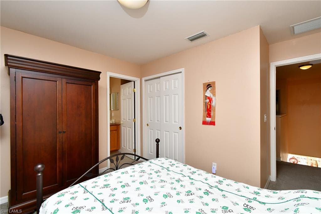 Master Bedroom with private bath and two walk-in closets