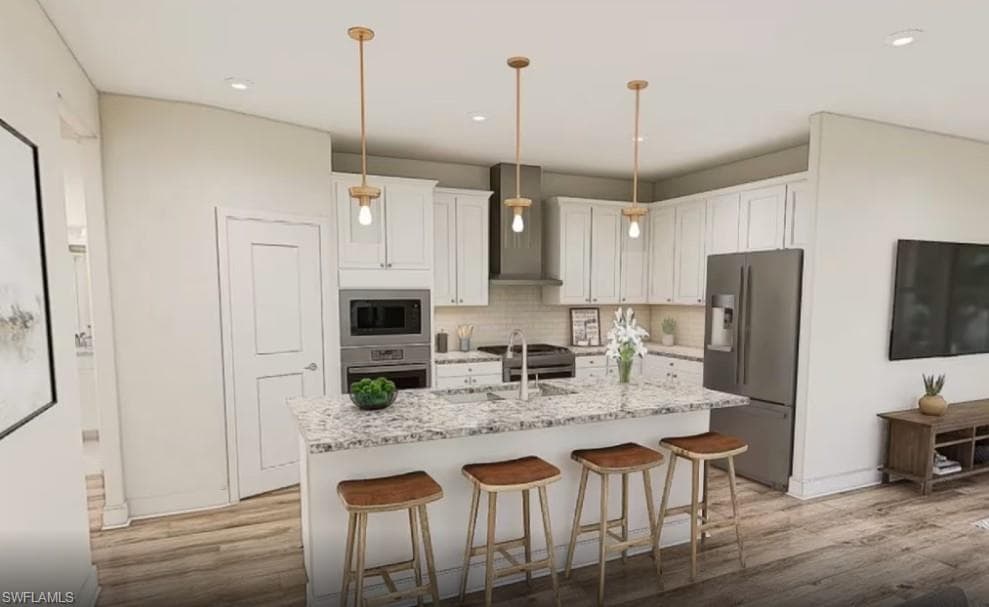 Rendering of Flagstone home.