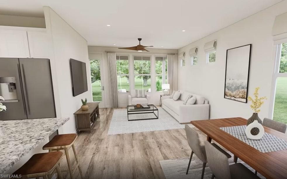 Rendering of Flagstone home.