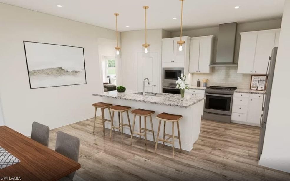 Rendering of Flagstone home.