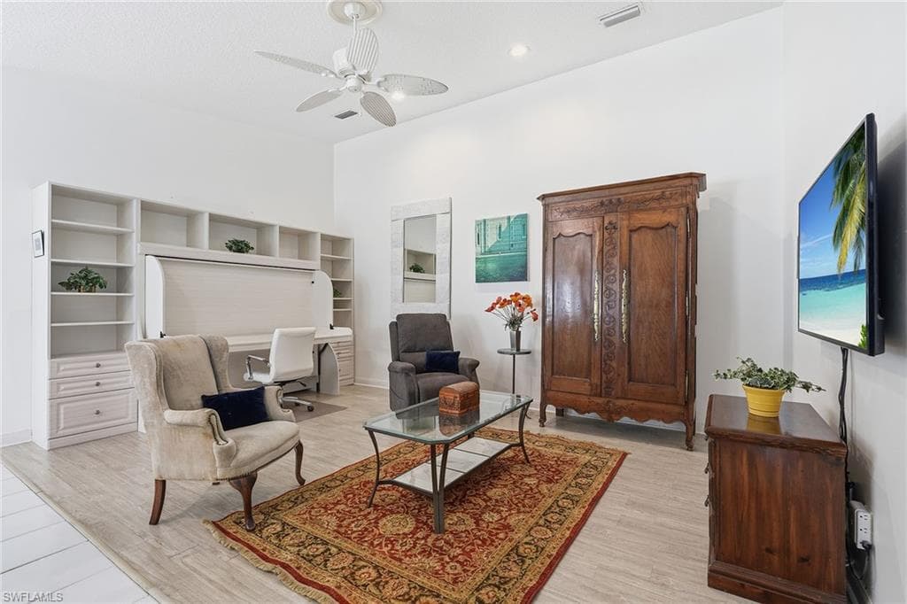 Nice den or family room off the kitchen