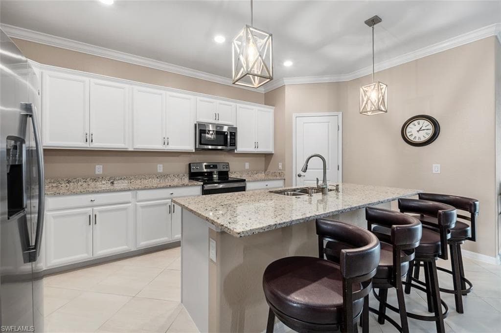 BRIGHT WHITE CABINETS