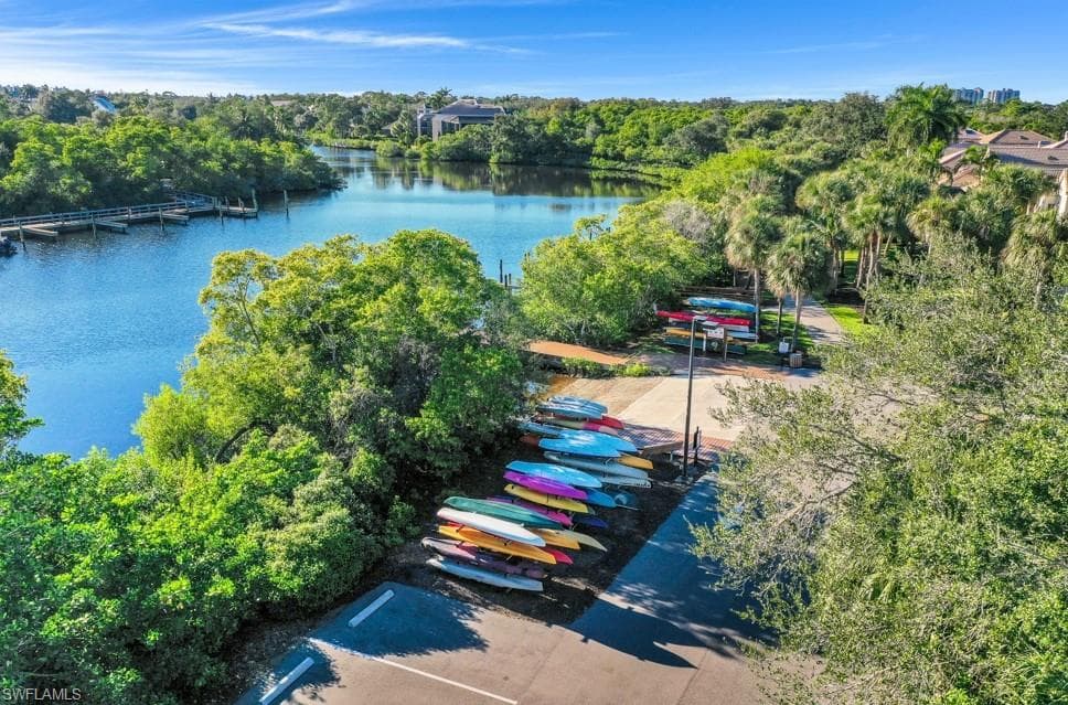 Canoe and kayak as part available to all Bonita Bay residents.