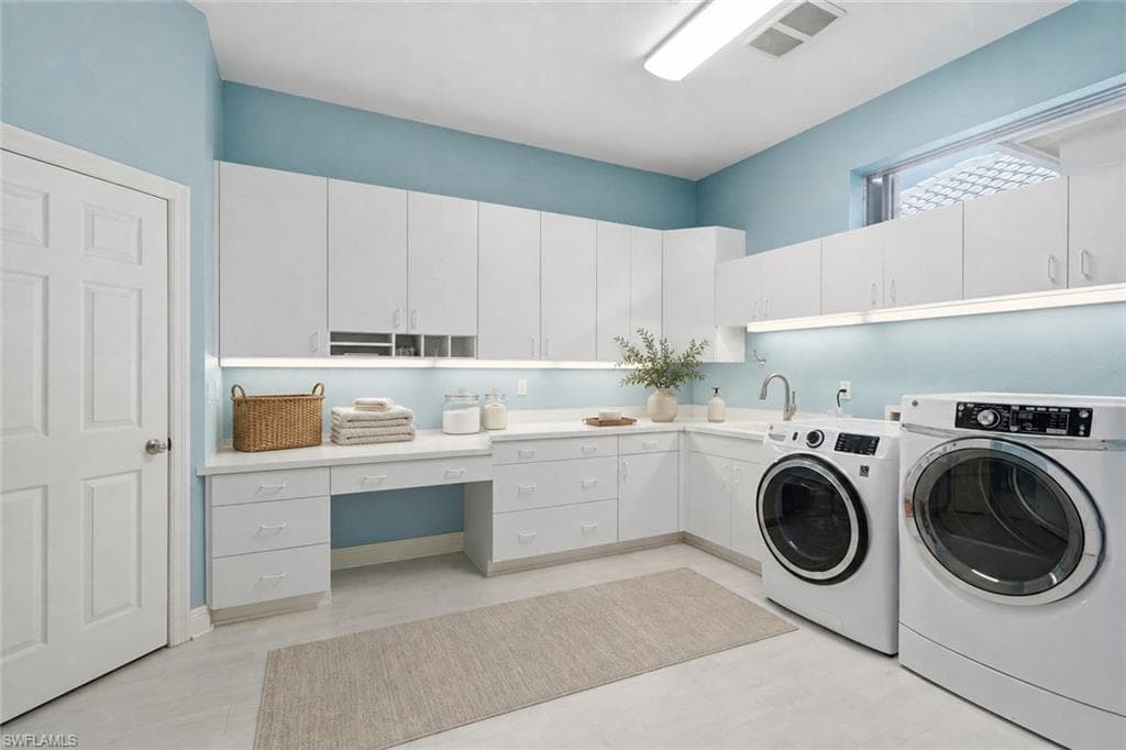 Oversized laundry room.