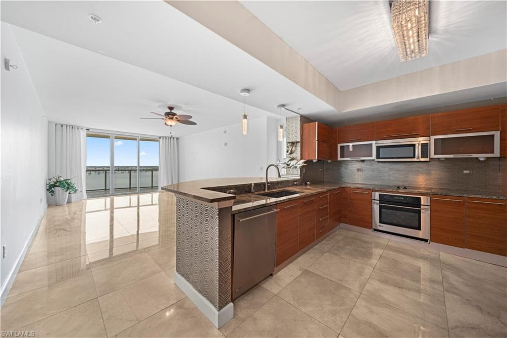 Water Views from your kitchen sink!