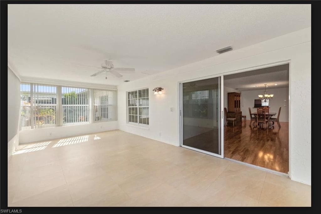 Spacious covered ceilings raised new floors
