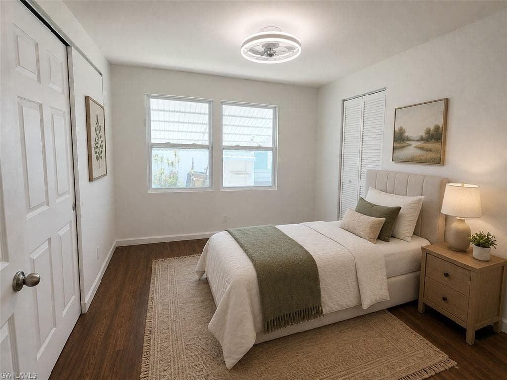 VIRTUALLY STAGED Guest Bedroom