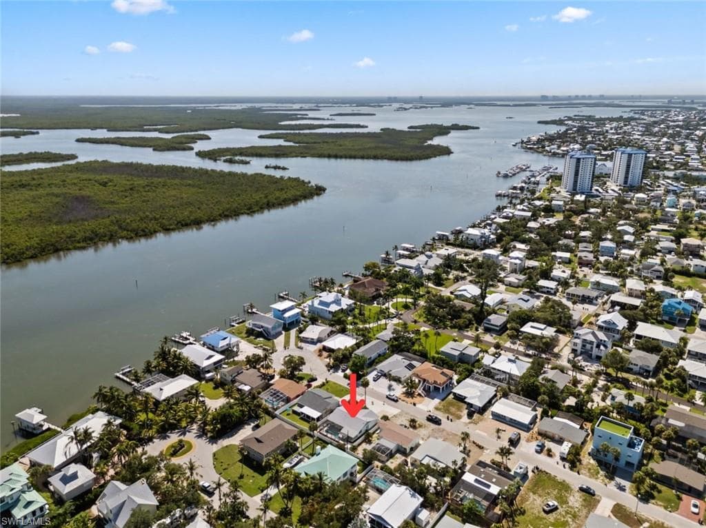 Back bay access just a few houses down the street via the community boat dock.
