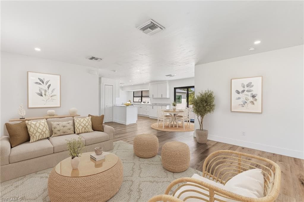 Staged Living Room