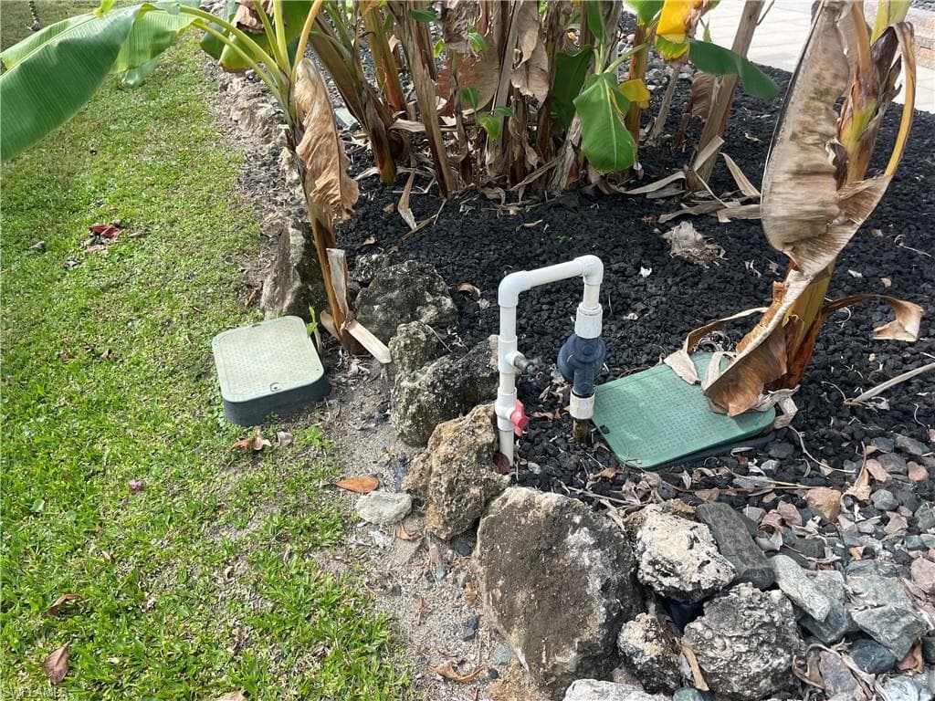 Exterior view of a water meter