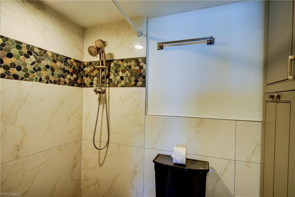 There are TWO shower heads, with one being removable
