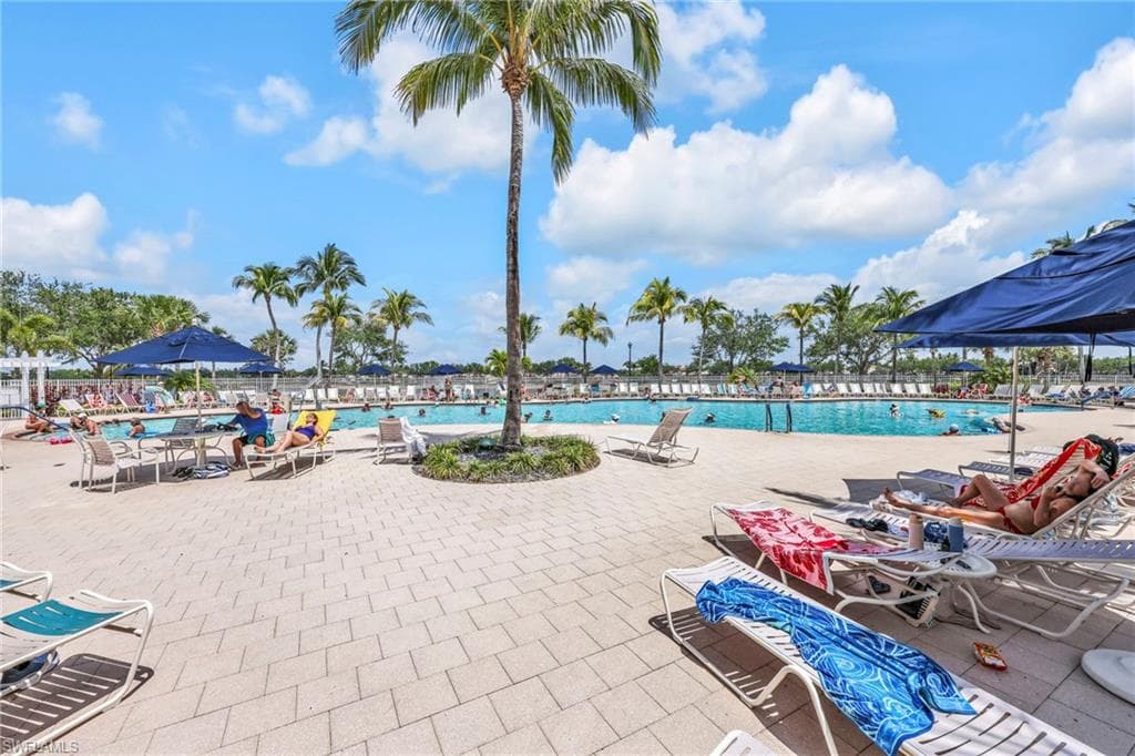 Resort style pool area for all of the residents
