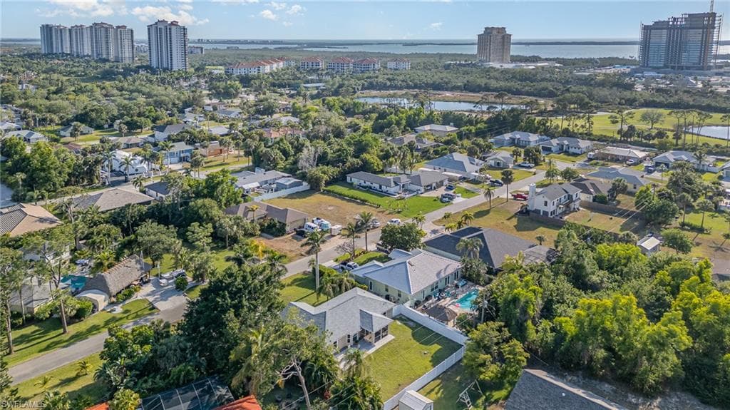 Residential neighborhood featuring mature trees and established homes
