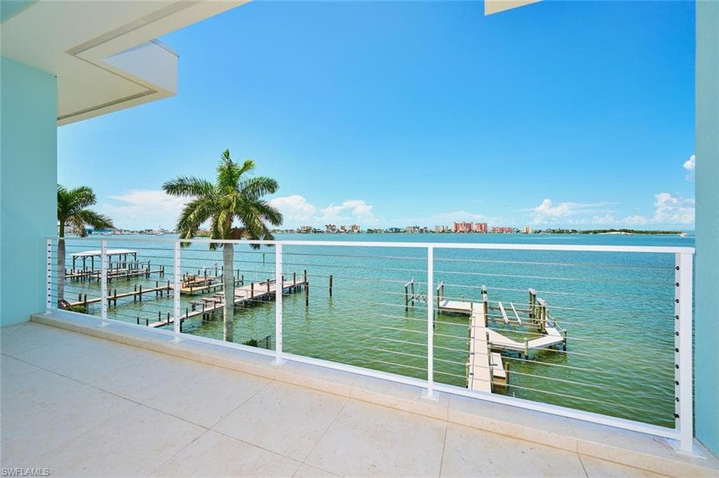 overlooking dock