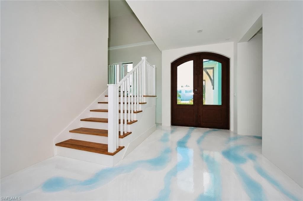 First floor ground level entry