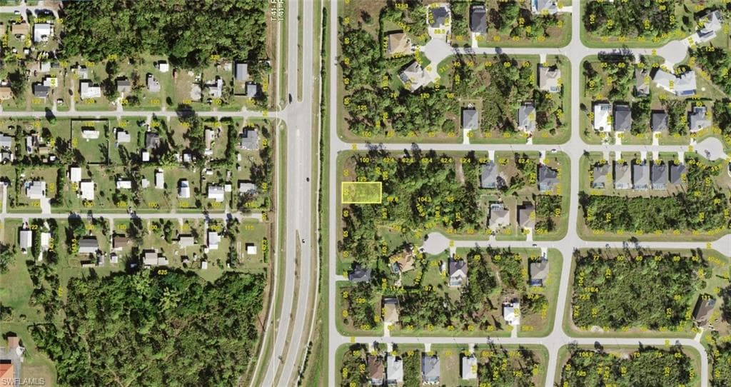 Aerial Map. Illustrating the property's location within its surrounding area
