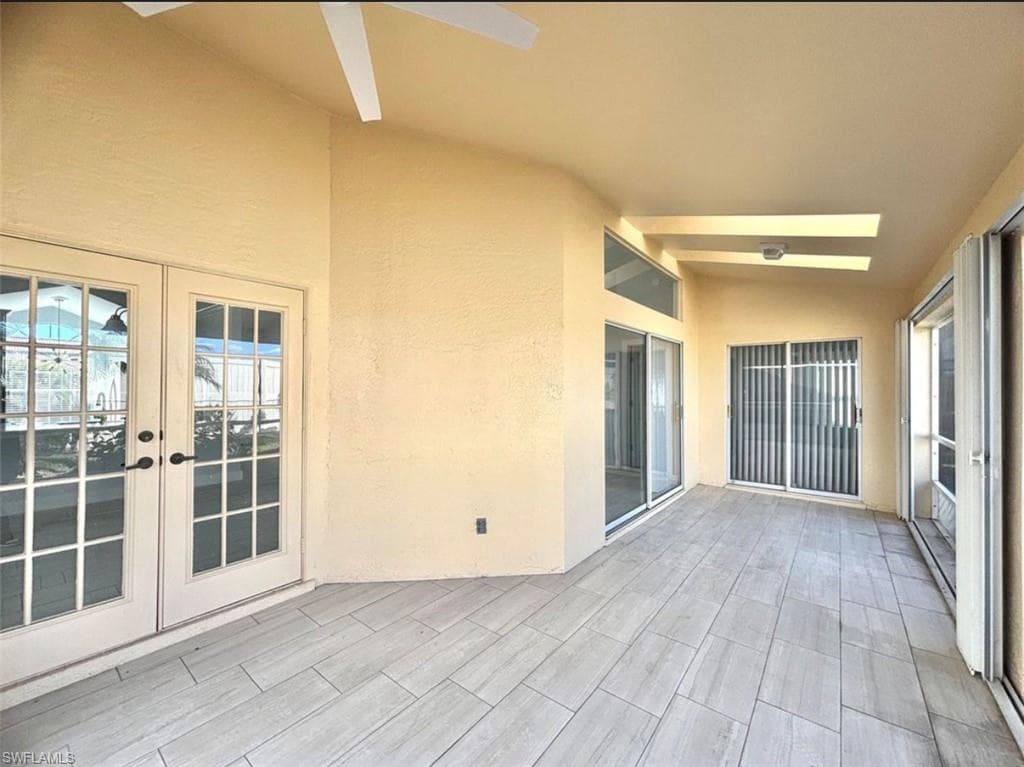 View of patio / terrace with french doors