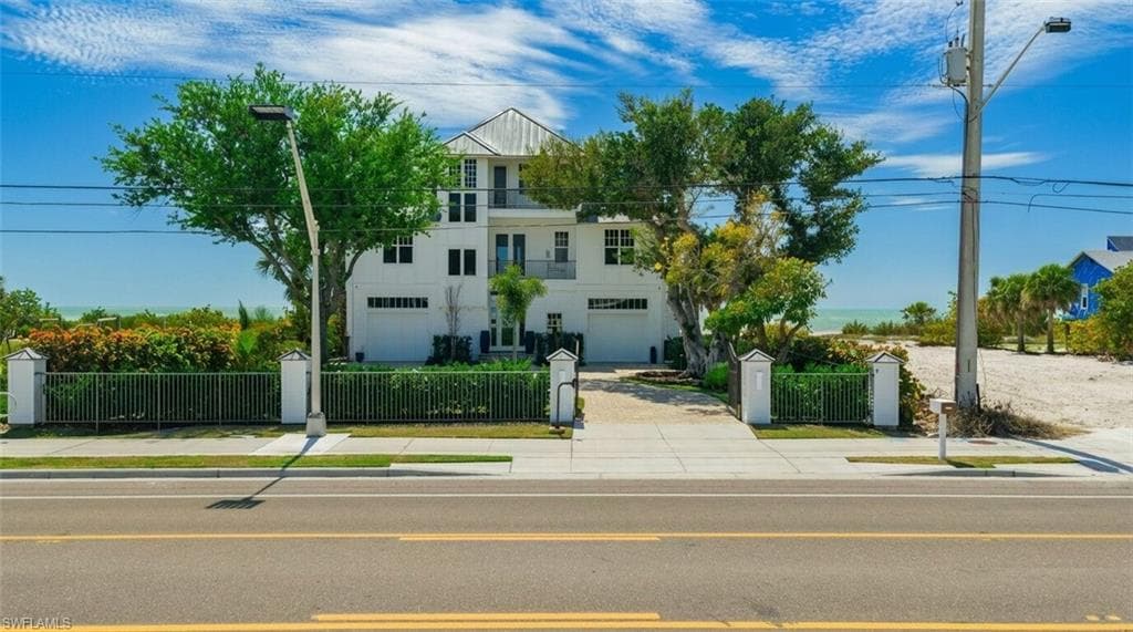 Street view with one of a kind curb appeal - Virtually Edited