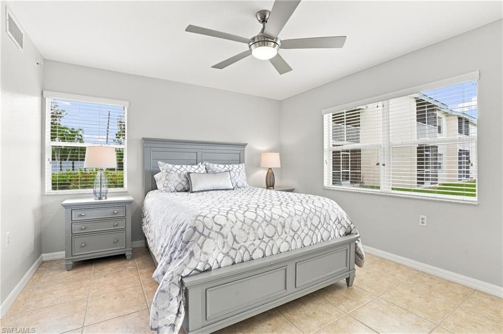 PRIMARY BEDROOM SUITE WITH POND VIEWS AND VERY BRIGHT!!