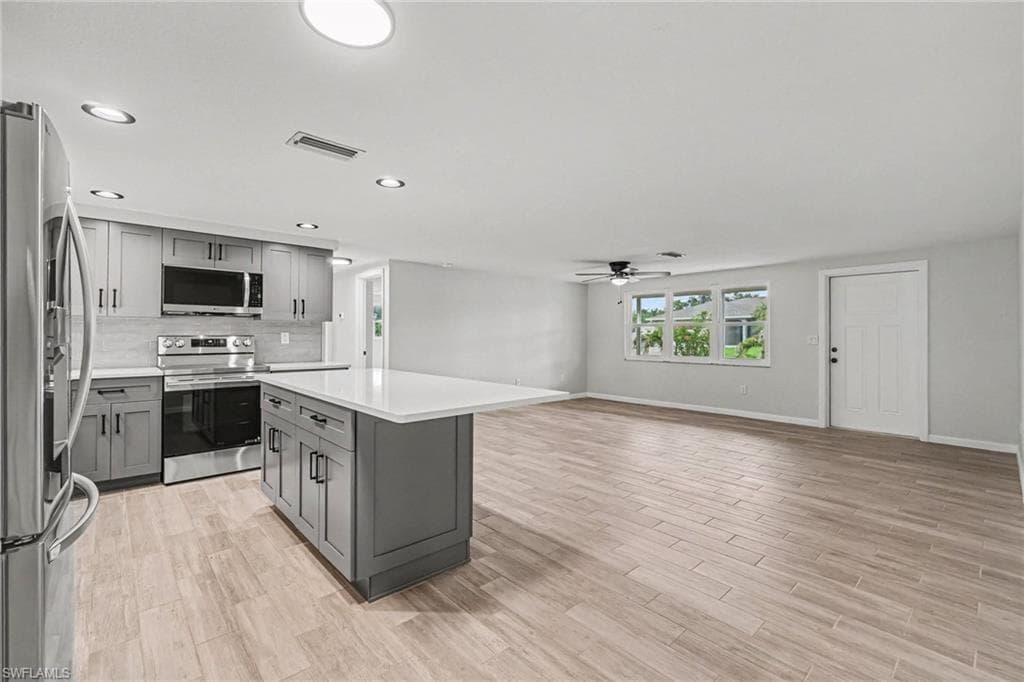 View from kitchen