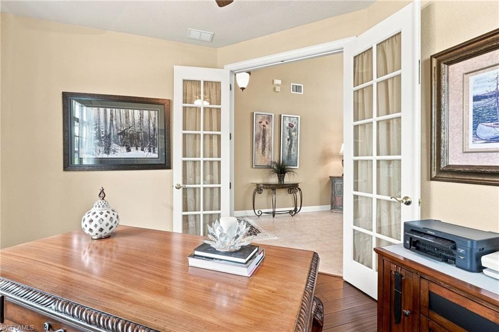 Wood-finish flooring