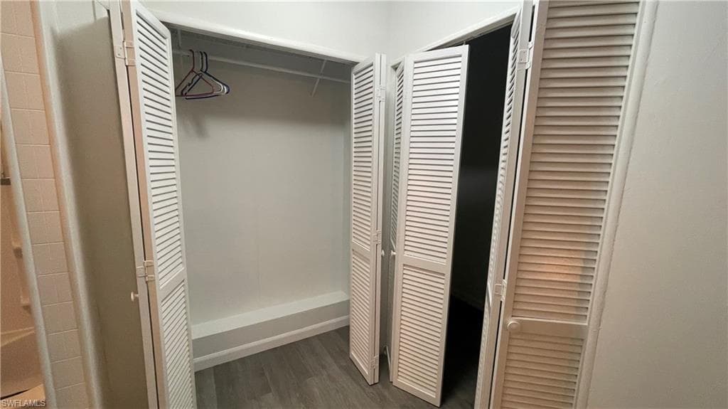 View of closet